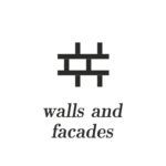 Application terracotta tiles - walls and facades