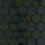 Glazed tiles, 100x115x5 mm, Nr: HEX_10x10_2