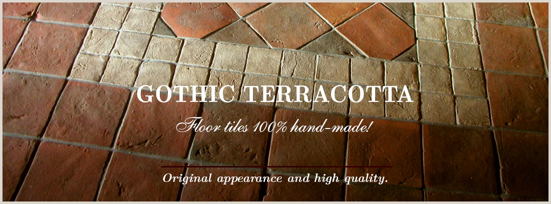 Terracotta tiles - terracotta gothic